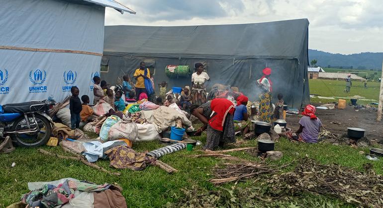 جمهورية الكونغو الديمقراطية: نزوح أكثر من 72,000 شخص بسبب القتال في إقليم كيفو الشمالي